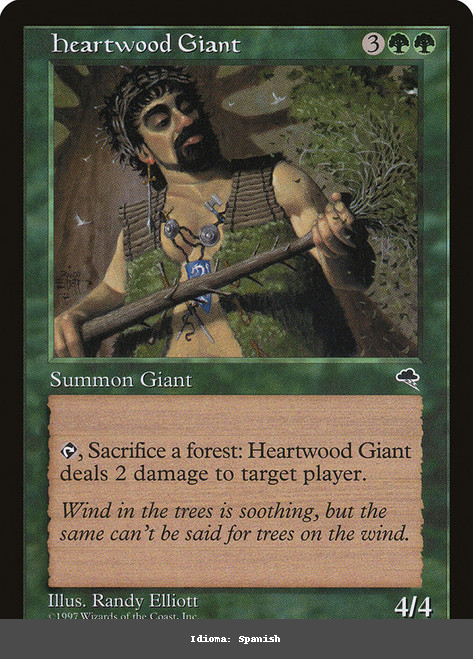Heartwood Giant - Spanish