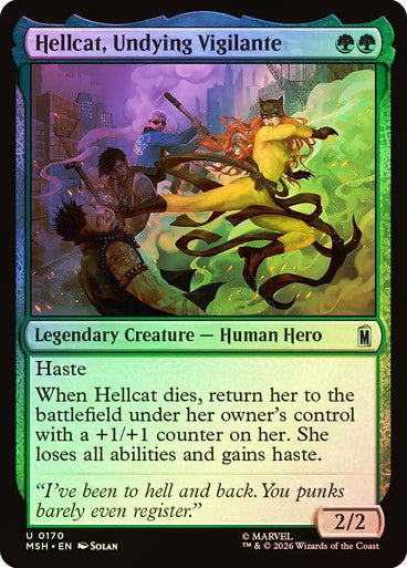 Hellcat, Undying Vigilante Foil