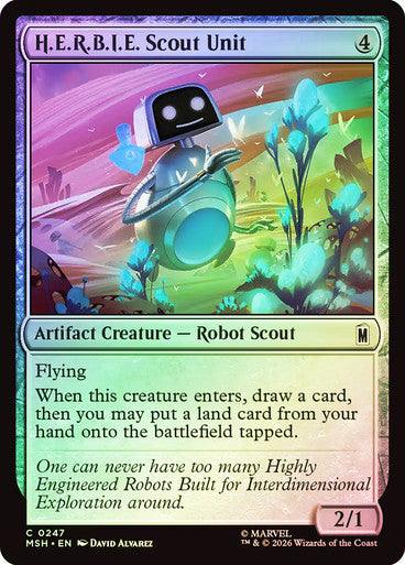 H.E.R.B.I.E. Scout Unit Foil