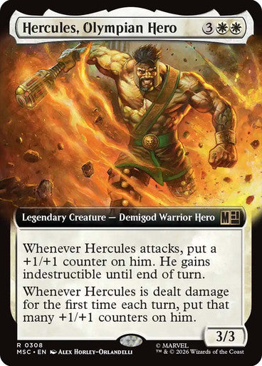 Hercules, Olympian Hero (Extended Art)
