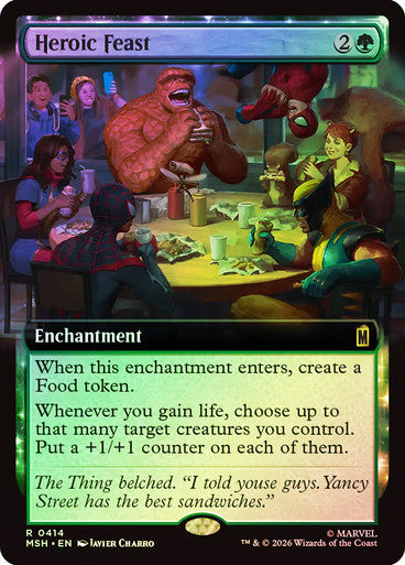 Heroic Feast (Extended Art) Foil