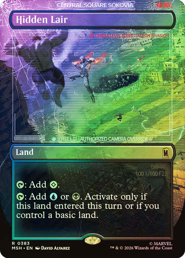 Hidden Lair (Borderless) Foil