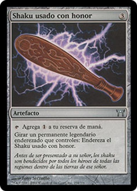 Honor-Worn Shaku - Spanish