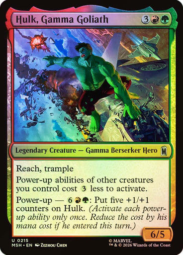 Hulk, Gamma Goliath Foil