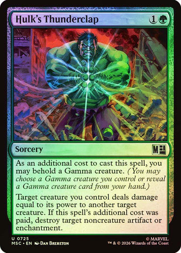 Hulk's Thunderclap Foil