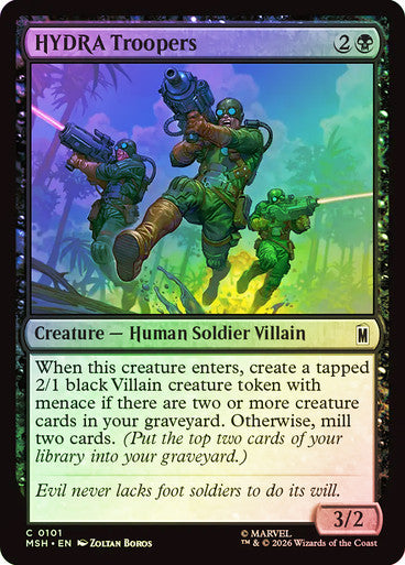 HYDRA Troopers Foil