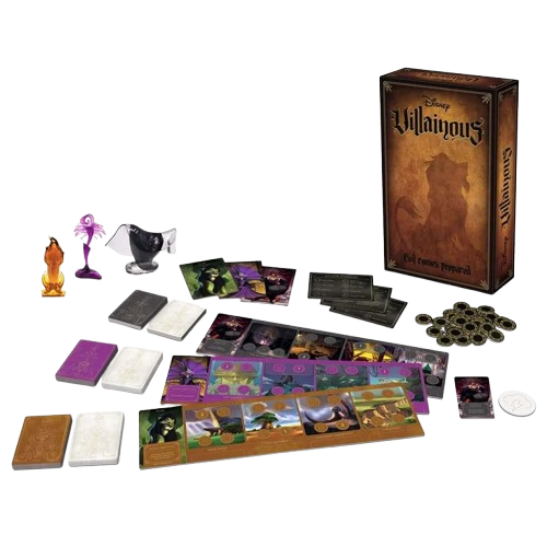 Ravensburger Disney Villainous  Juego de Estrategia – Juega por Separado o Combinado con Otros Juegos Villainous – Incluye a Scar, Ratigan y Yzma