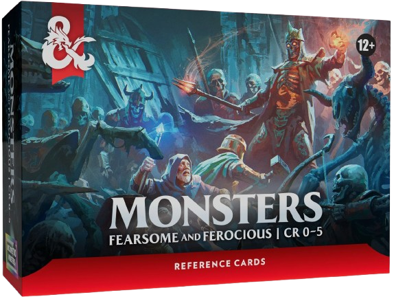 D&D: Monsters – Fearsome and Ferocious (CR0-5)