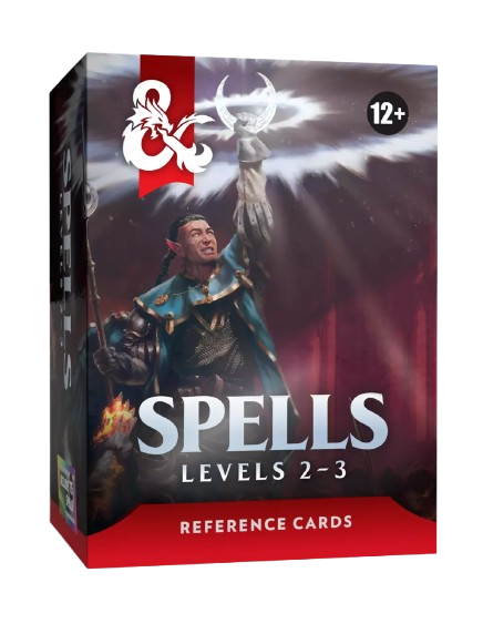 D&D: Spells Reference cards (2-3)