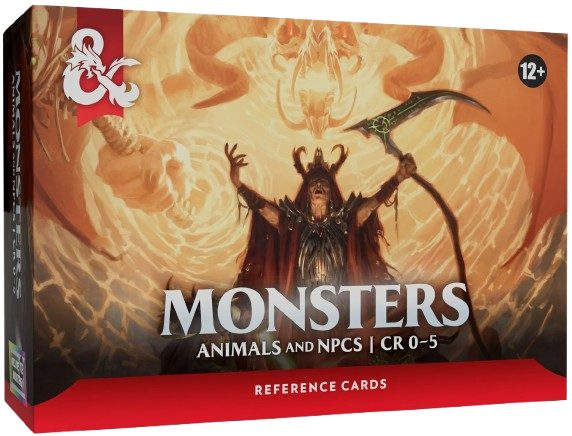 D&D: Monsters – Animals and NPCS (CR0-5)