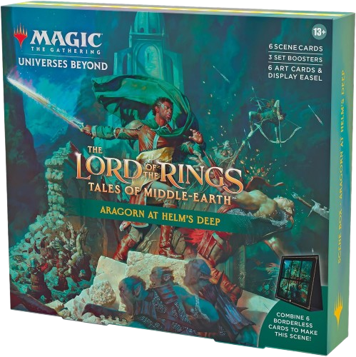Magic The Gathering - Lord of the Rings: Tales of Middle-earth Scene Box - Aragorn at Helm's Deep