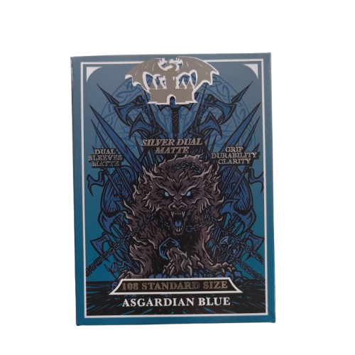 Dark Fortress Sleeves Aegis Elite Asgardian blue