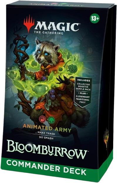 Magic: The Gathering Bloomburrow Commander Deck Animated Army