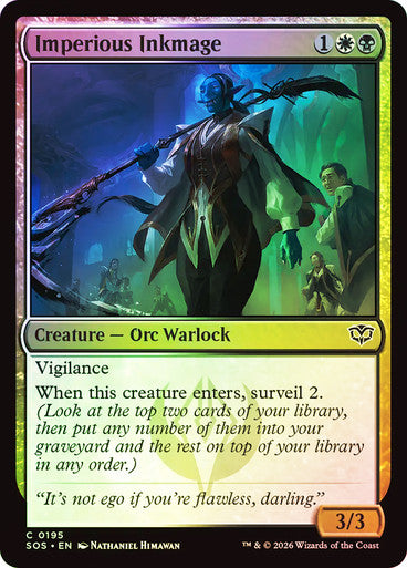 Imperious Inkmage Foil