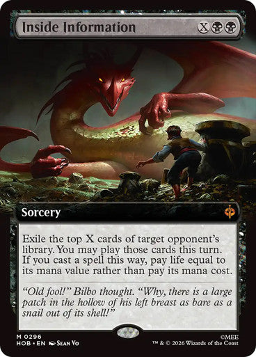 Inside Information (Extended Art)
