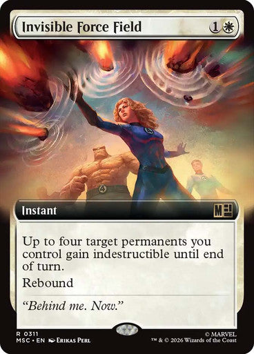 Invisible Force Field (Extended Art)