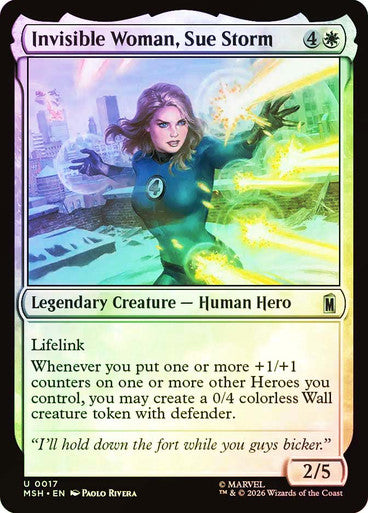Invisible Woman, Sue Storm Foil