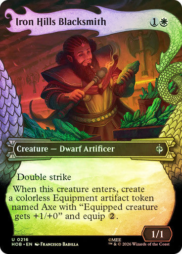 Iron Hills Blacksmith (Showcase) Foil