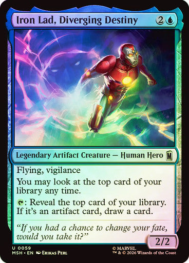 Iron Lad, Diverging Destiny Foil