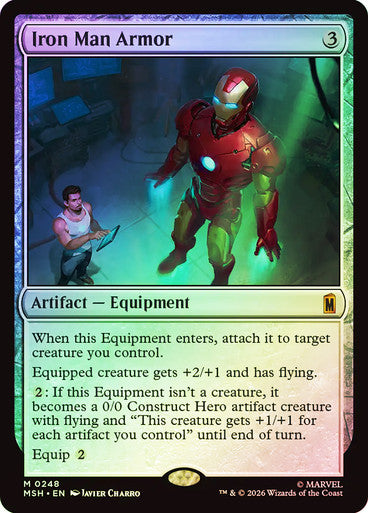 Iron Man Armor Foil