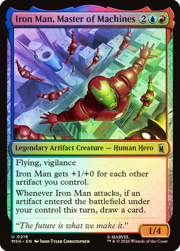 Iron Man, Master of Machines Foil