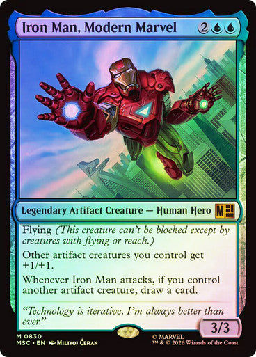 Iron Man, Modern Marvel Foil