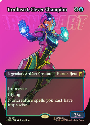 Ironheart, Clever Champion (Borderless) Foil