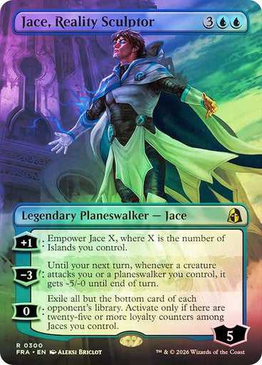 Jace, Reality Sculptor (Borderless) Foil