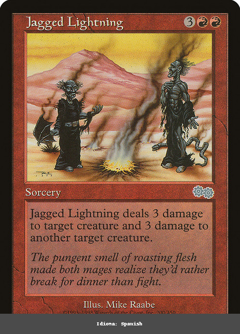 Jagged Lightning - Spanish