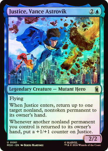 Justice, Vance Astrovik Foil
