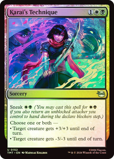 Karai's Technique Foil