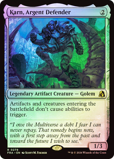 Karn, Argent Defender Foil