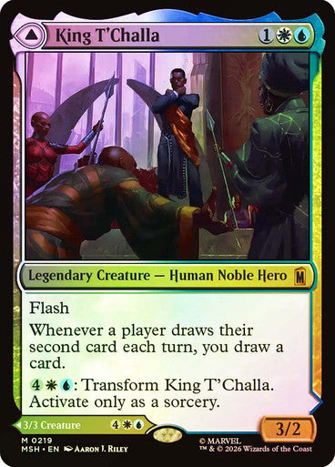King T'Challa // Black Panther, Hope Enduring Foil