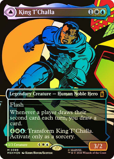 King T'Challa // Black Panther, Hope Enduring (Borderless) Foil