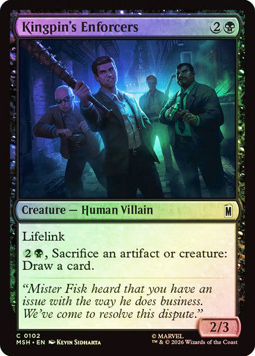 Kingpin's Enforcers Foil
