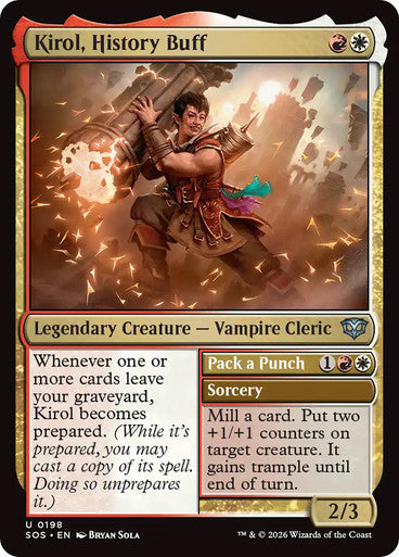 Kirol, History Buff // Pack a Punch