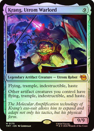 Krang, Utrom Warlord Foil