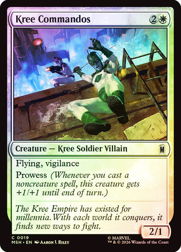 Kree Commandos Foil