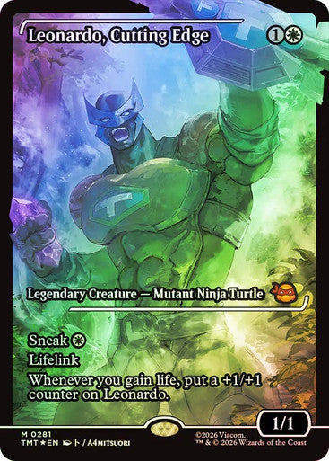 Leonardo, Cutting Edge Foil