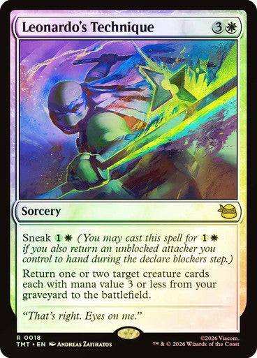 Leonardo's Technique Foil