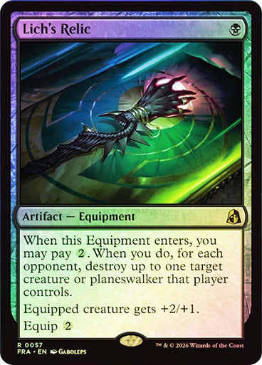 Lich's Relic Foil