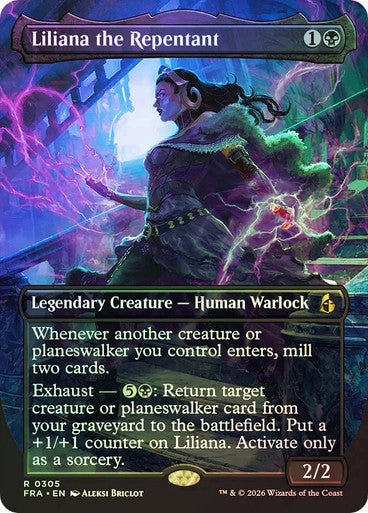 Liliana the Repentant (Borderless) Foil