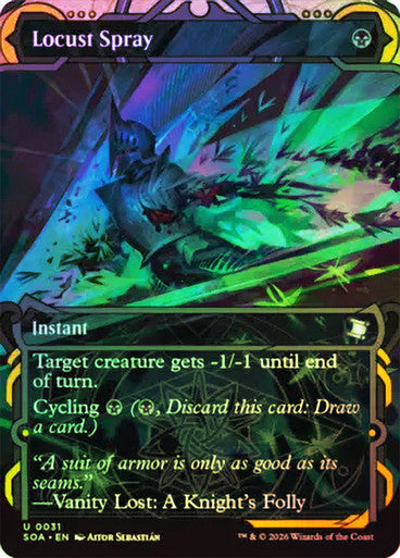 Locust Spray (Showcase) Foil