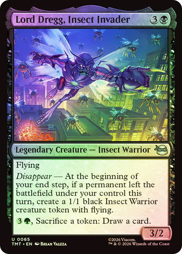 Lord Dregg, Insect Invader Foil