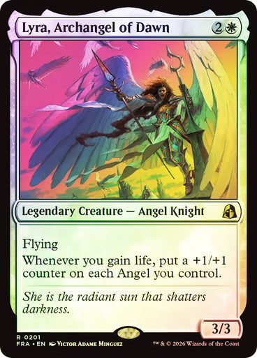 Lyra, Archangel of Dawn Foil