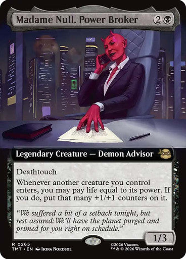 Madame Null, Power Broker