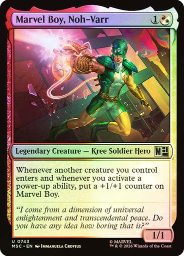 Marvel Boy, Noh-Varr Foil