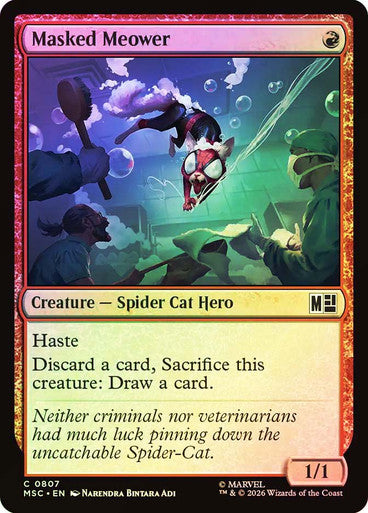 Masked Meower Foil