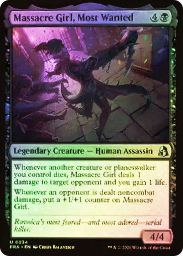 Massacre Girl, Most Wanted Foil