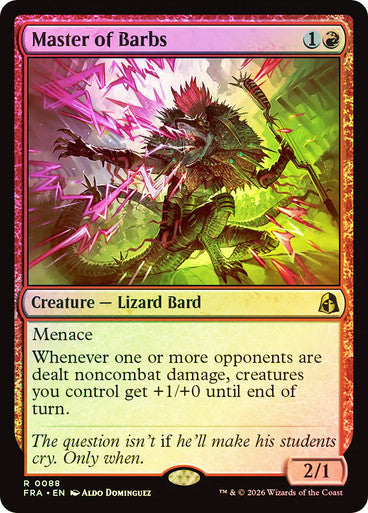 Master of Barbs Foil